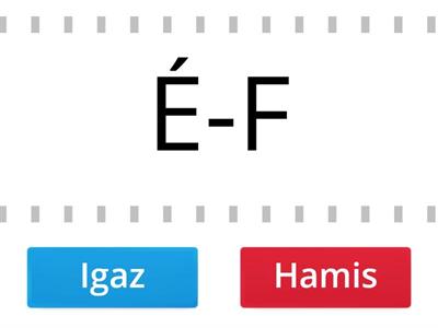 Melyik a kis szekund? (ABC)