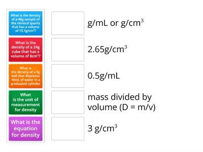 Density Calculations