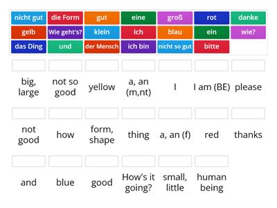 NCELP Y7 German 1.1.week 3