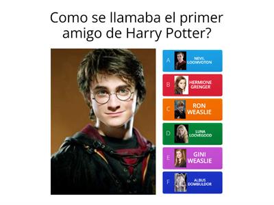 PREGUNTAS Harry Potter