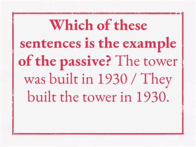 Final test revision (B1)