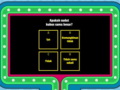 Unsur-unsur balok dan kubus