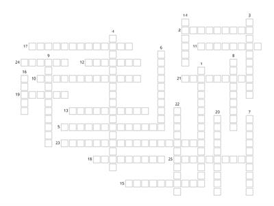 Crossword - BOOK BANS ON THE RISE