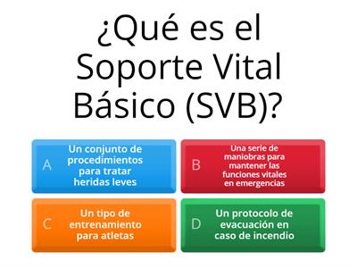 CUESTIONARIOS DE SOPORTE VITAL Y HEMORRAGIAS