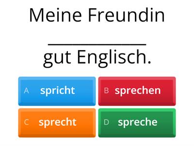 Verben (lesen, sehen, sprechen , fahren) - Deutschprofis L5