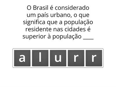 Urbanização brasileira