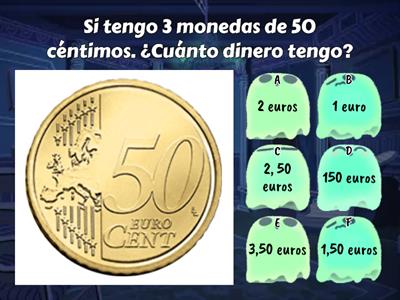 PROBLEMAS CON MONEDAS Y BILLETES DE EUROS