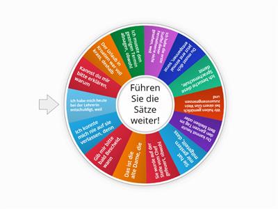 Hauptsätze und Nebensätze bilden