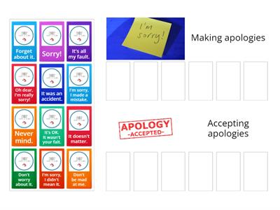GG4 - 4.4 Making and accepting apologies - Chris'Escuela de Idiomas