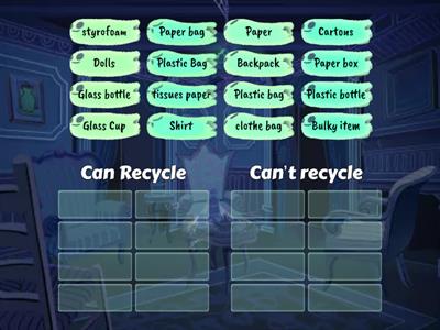 14 marwin S.1/7. What can be recycle??