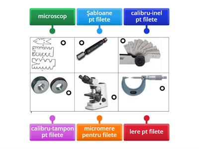 Mijloace pt măsurarea şi verificarea filetelor