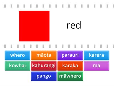 Māori Colours