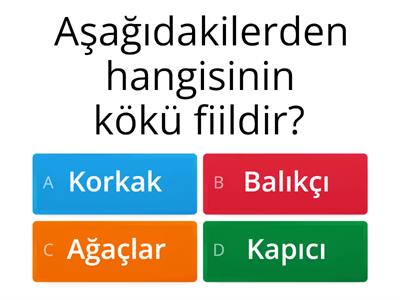 5. Sınıf Türkçe Ek-Kök