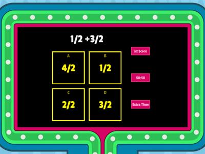 ADDITION AND SUBTRACTION IN FRACTION