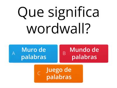 Wordwall - Recursos Didácticos