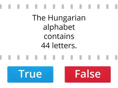 Check your Hungarian!