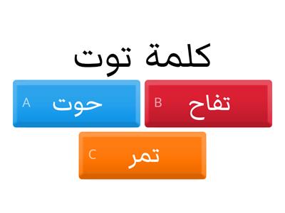 الكلمات المتشابه في الايقاع