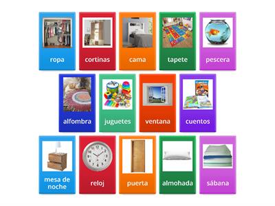 VOCABULARIO DE LA HABITACIÓN