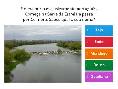 Quiz - Rios de Portugal