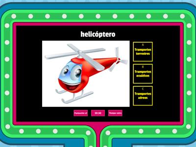 CLASIFICA Los medios de transportes 