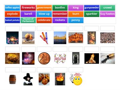  Bonfire Night Vocabulary