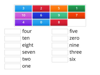 number/words