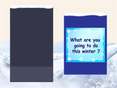 Winter Questions #my_teaching_stuff