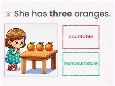 Countable and Noncountable Adjectives