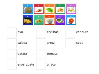 Learning portuguese - food1 - test
