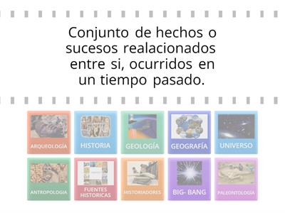 LA HISTORIA Y SUS CIENCIAS AUXILIARES