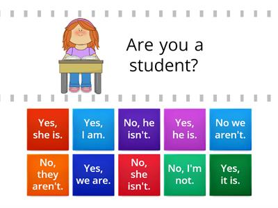 Verb "to be" - Yes/No questions 