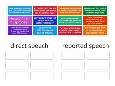 direct or reported speech