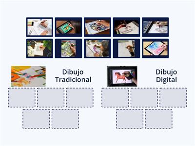 Dibujo tradicional vs dibujo digital