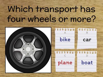 Which transport?
