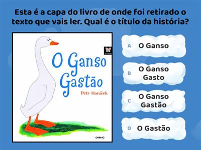 Mapeamento textual -  Ganso Gastão 1