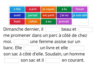 Passé composé & Imparfait (2)