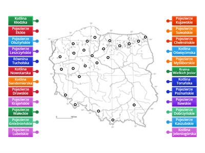 Pojezierza i kotliny