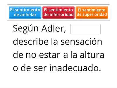 Preguntas sobre Alfred Adler