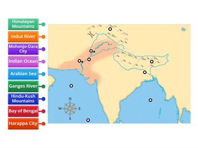 Indus Valley Civilization Map