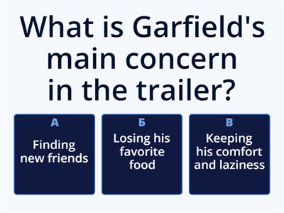 The Garfield Movie (trailer)