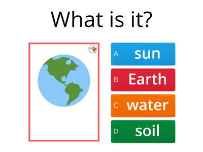 Earth Day - Preschool quiz