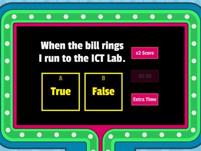ICT Lab Rules