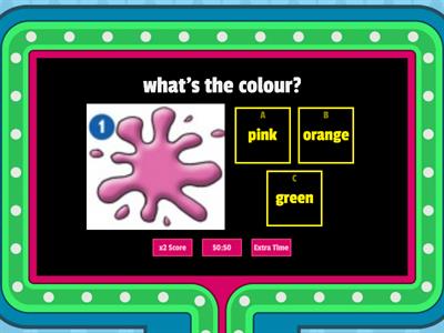 Lesson 1: what's the colour?