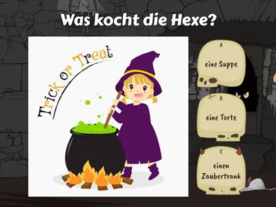 Halloween Quiz deutsch