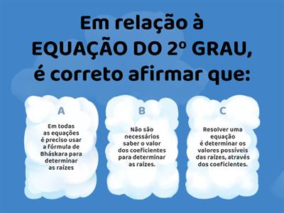 Equação do 2º grau