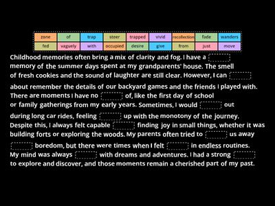 ACPB-I09-VOCABULARYMEMORIESBOREDOM