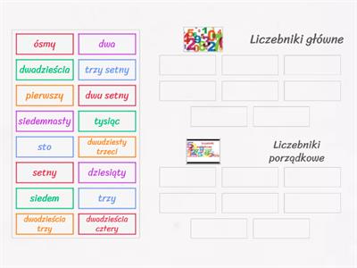 Liczebniki Główne Porządkowe - Materiały Dydaktyczne