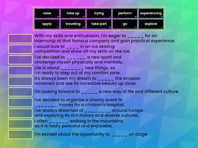Experiences.Vocabulary (3A Roadmap B1)