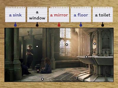 Rooms&Furniture with Harry Potter (Bathroom)