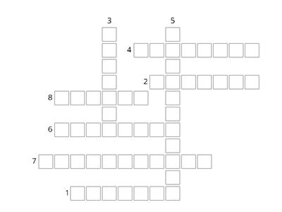 Time Zones 2 Unit 8 Vocab Crossword